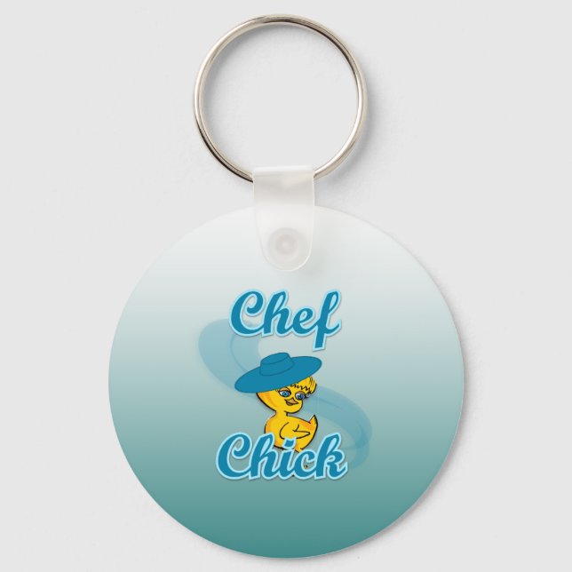 Chaveiro Pintinho chef nº 3 (Frente)