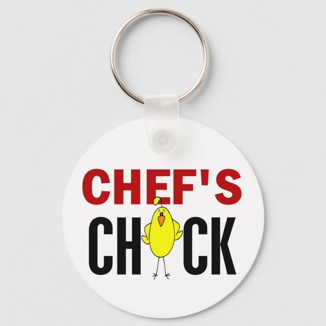 Chaveiro Pintinho de Chef (Frente)
