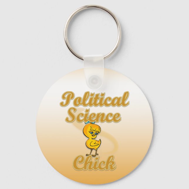 Chaveiro Pintinho de Ciência Política (Frente)