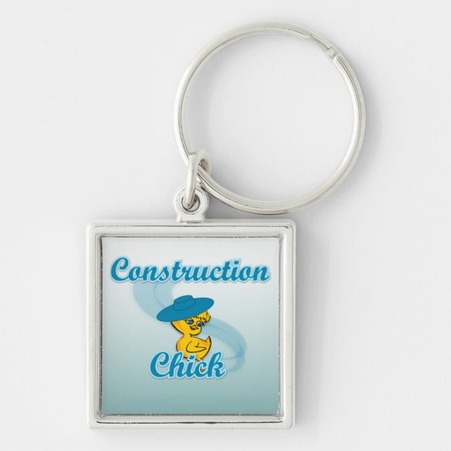 Chaveiro Pintinho de construção nº 3 (Frente)