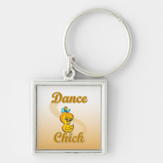 Chaveiro Pintinho de dança (Frente)