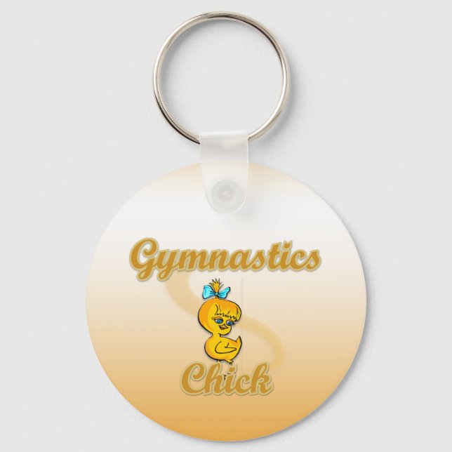 Chaveiro Pintinho de ginástica (Frente)