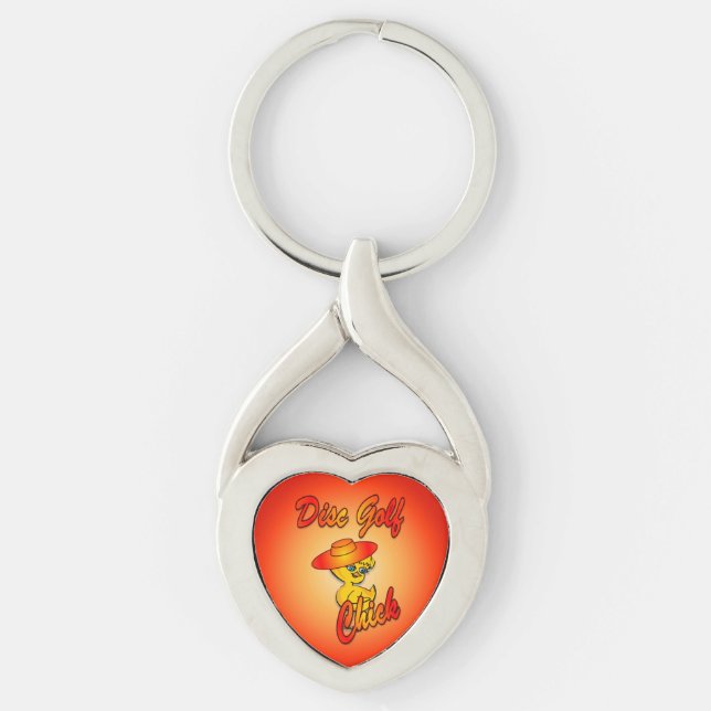 Chaveiro Pintinho de Golf de Disco nº 5 (Frente)