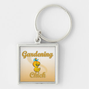 Chaveiro Pintinho de jardinagem