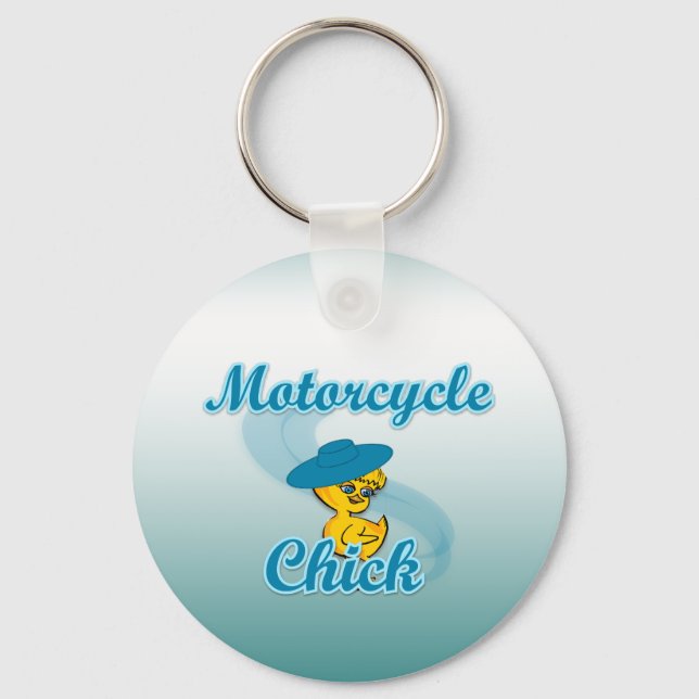 Chaveiro Pintinho de motocicleta nº 3 (Frente)