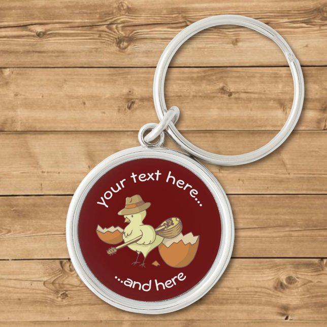 Chaveiro Pintinho de páscoa com Bouzouki (Criador carregado)