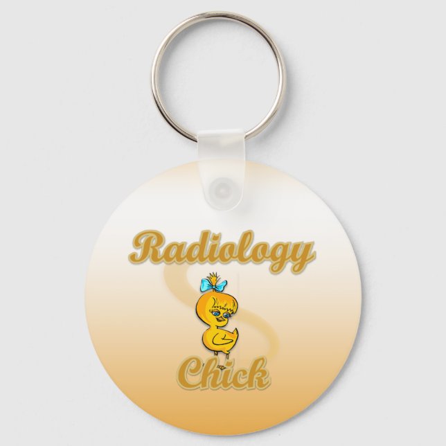 Chaveiro Pintinho de radiologia (Frente)