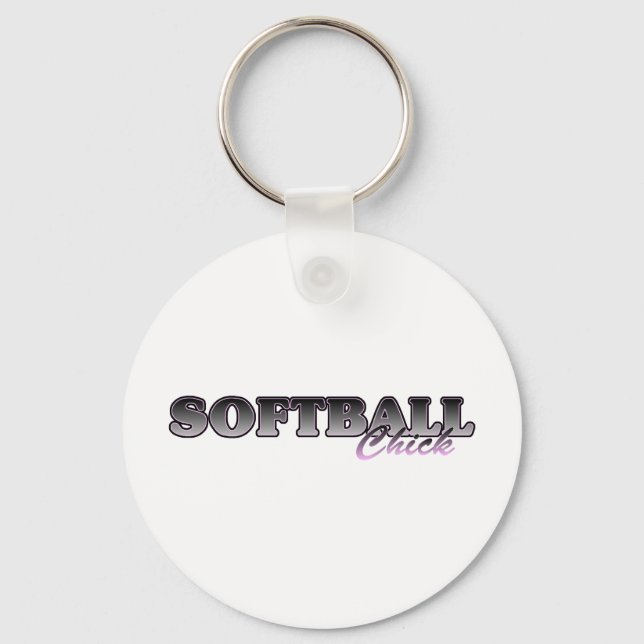 Chaveiro Pintinho de Softball (Frente)