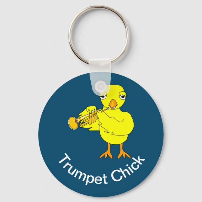 Chaveiro Pintinho de trompete (Frente)