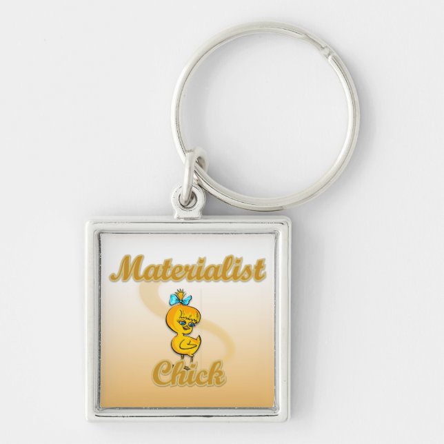 Chaveiro Pintinho materialista (Frente)