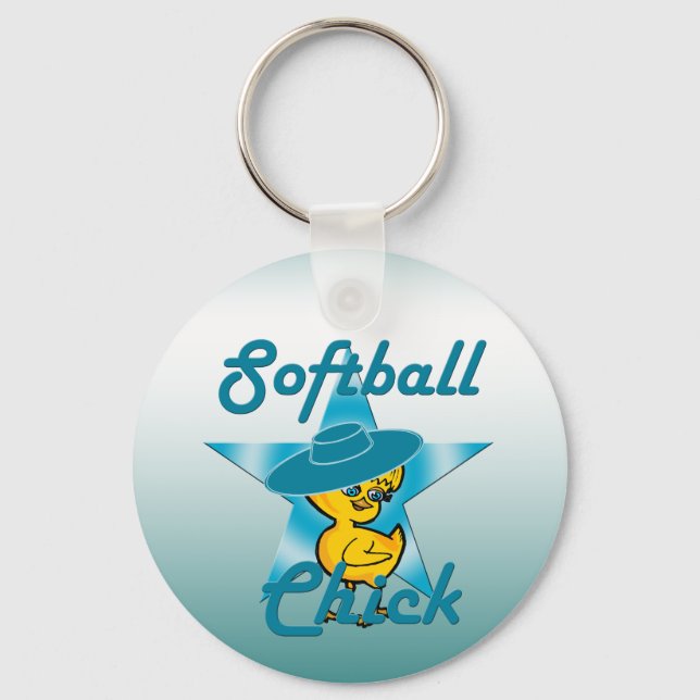 Chaveiro Pintinho Softball nº 7 (Frente)