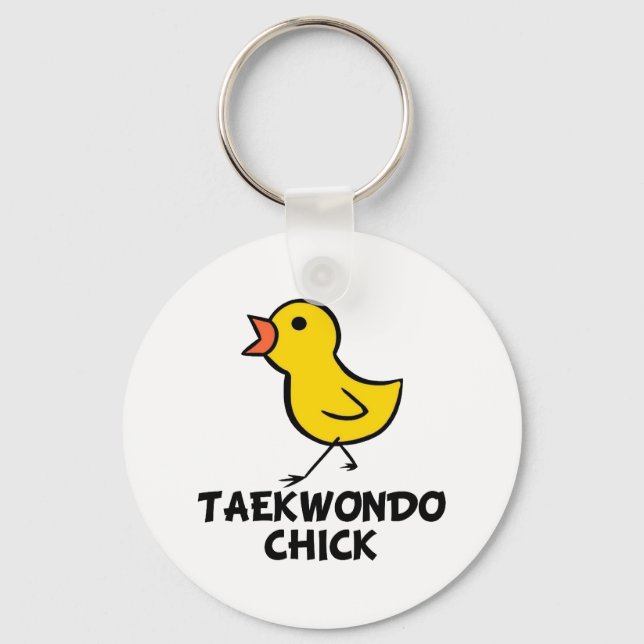 Chaveiro Pintinho Taekwondo (Frente)