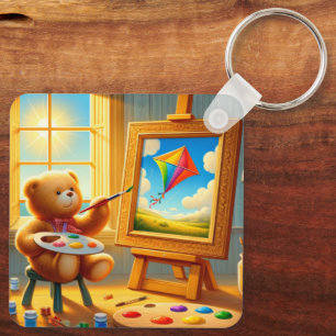 Chaveiro Pintor de Urso de Teddy