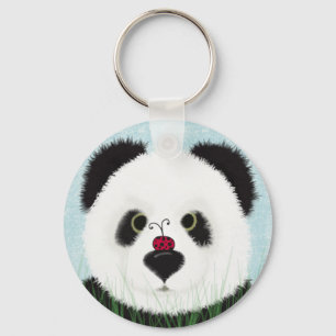 Chaveiro Pintura Adorável do Urso de Panda