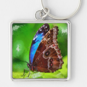 Chaveiro Pintura da borboleta