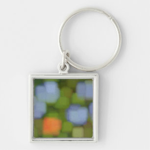 Chaveiro Pintura de Abstrato multicores