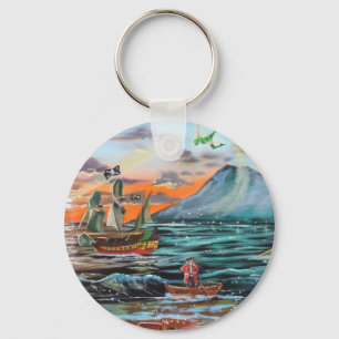 Chaveiro Pintura de Bell do funileiro da angra do gancho de