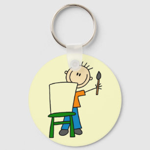 Chaveiro Pintura de Menino