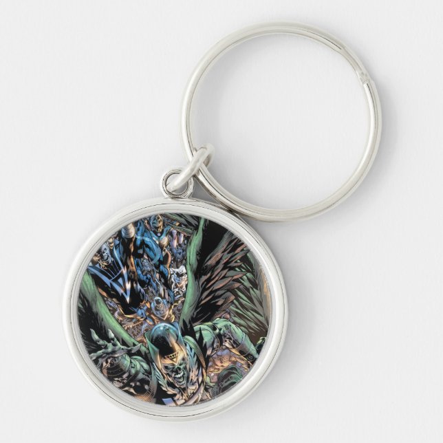 Chaveiro Pintura em grupo noturno mais negras - Cor (Frente)