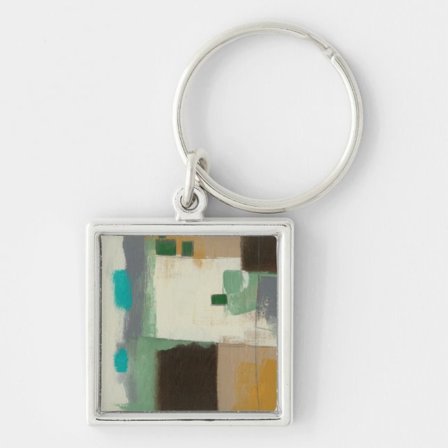 Chaveiro Pintura expressionista com Traços Pesados de Pince (Frente)