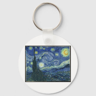 Chaveiro Pinturas de Van Gogh:Starry Night Van Gogh