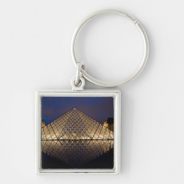 Chaveiro Pirâmide do Louvre pelo arquiteto I.M. Pei (Frente)