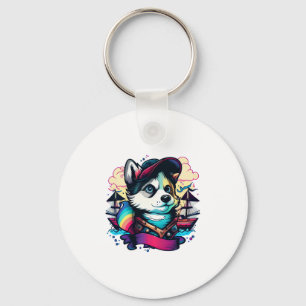 Chaveiro Pirata de Cachorro rouco