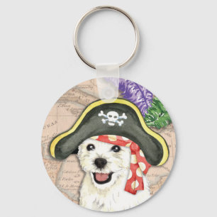 Chaveiro Pirata de Westie