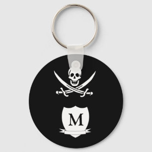 Chaveiro Pirata e monograma