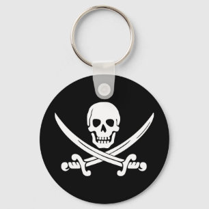 Chaveiro Pirata Jolly Rogers 