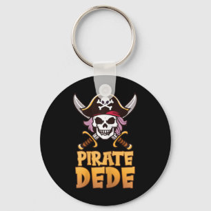Chaveiro Pirate Dede Engraçado Capitão Correspondendo à vov