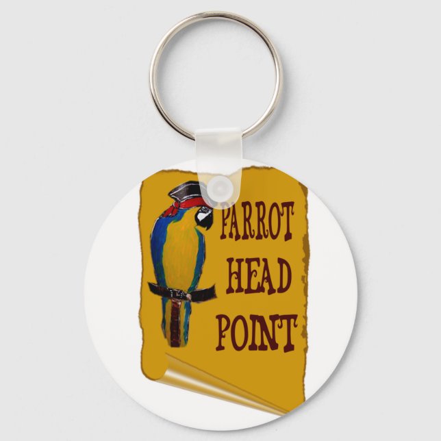 Chaveiro Pirate Parrot Head (Frente)
