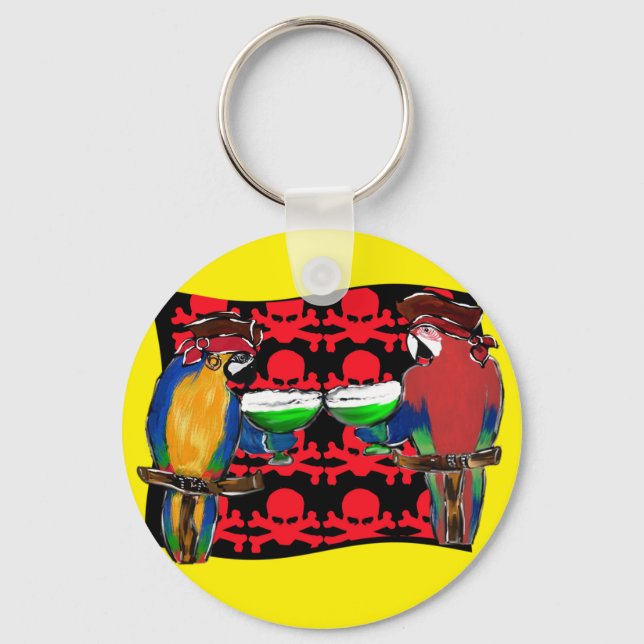 Chaveiro Pirate Parrots (Frente)