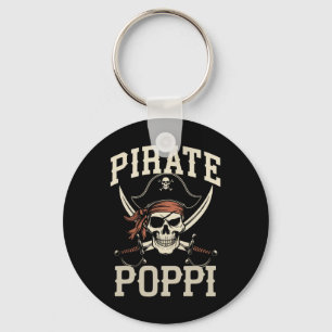 Chaveiro Pirate Poppi Engraçado Capitão Correspondente ao C
