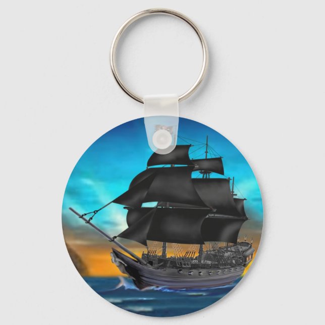 CHAVEIRO PIRATE SHIP NO SUNSET (Frente)