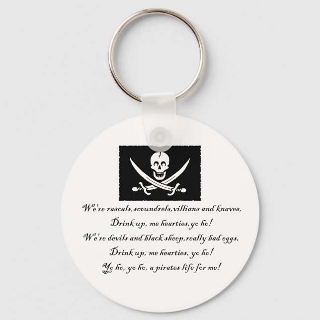 Chaveiro PirateLife,Chaveiro (Frente)