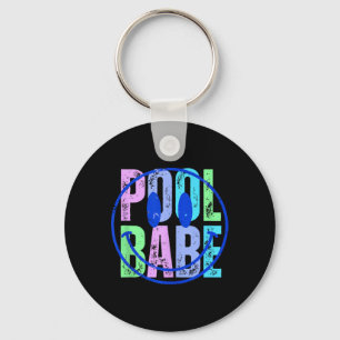 Chaveiro Piscina Babe Vintage Família Correspondendo Engraç