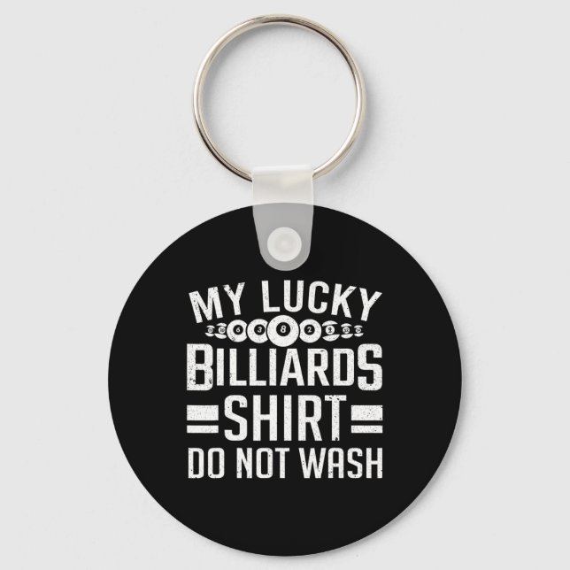Chaveiro Piscina Billiard Outfit Para Piscina Player Billia (Frente)