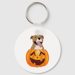 Chaveiro Pitbull Halloween