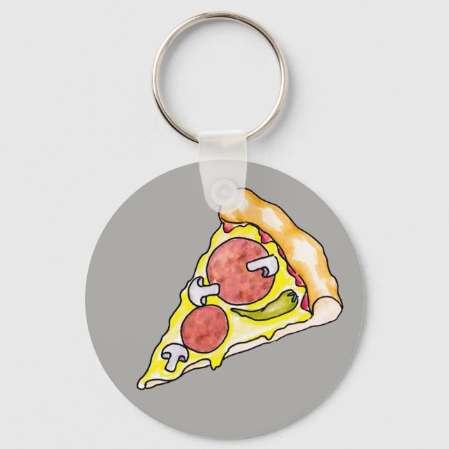 Chaveiro Pizza (Frente)