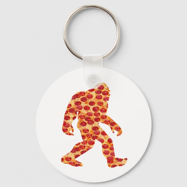 Chaveiro Pizza Bigfoot (Frente)
