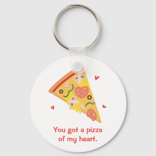Chaveiro Pizza bonito de meu humor do amor da chalaça do