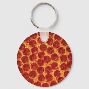 Chaveiro Pizza de Pepperoni