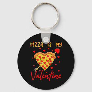 Chaveiro Pizza É Meu Namorado Dia Dos Namorados Coração Eng
