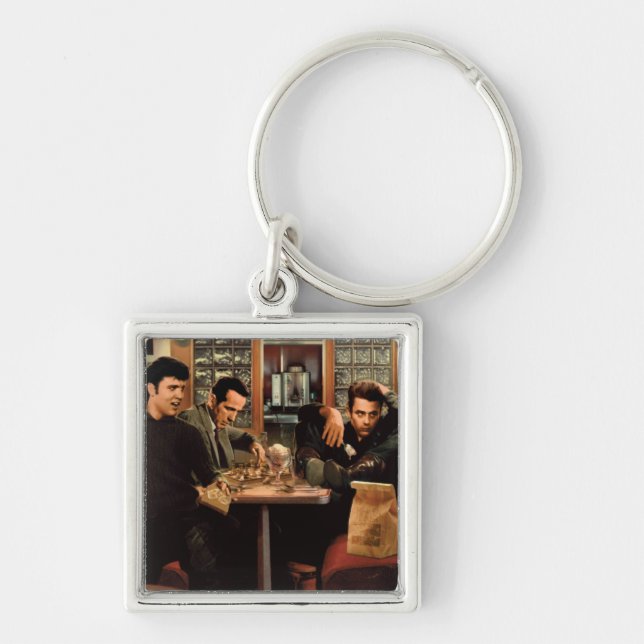 Chaveiro Placa azul (Frente)