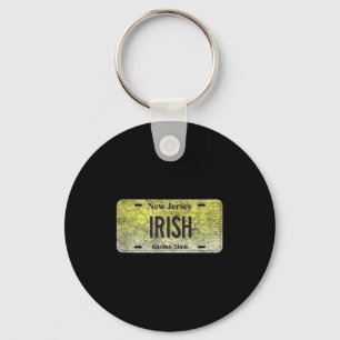 Chaveiro Placa de licença personalizada engraçada do estado