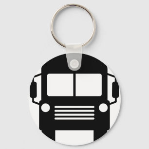Chaveiro placa de ônibus escolar