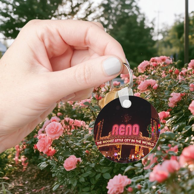 Chaveiro Placa de Reno (Reno Sign Keychain)