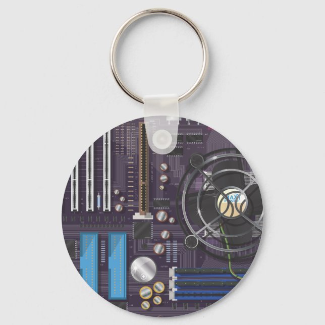 Chaveiro Placa-mãe do computador (Frente)