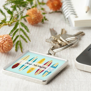 Chaveiro Placas de Longo Prazo Vintage